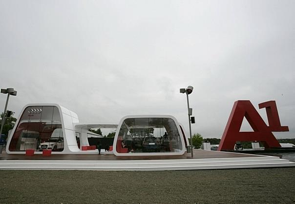 Die Tournee der „AreA1“ wird nach Le Mans in europäischen Städten fortgesetzt. Foto: Audi/auto-reporter.net